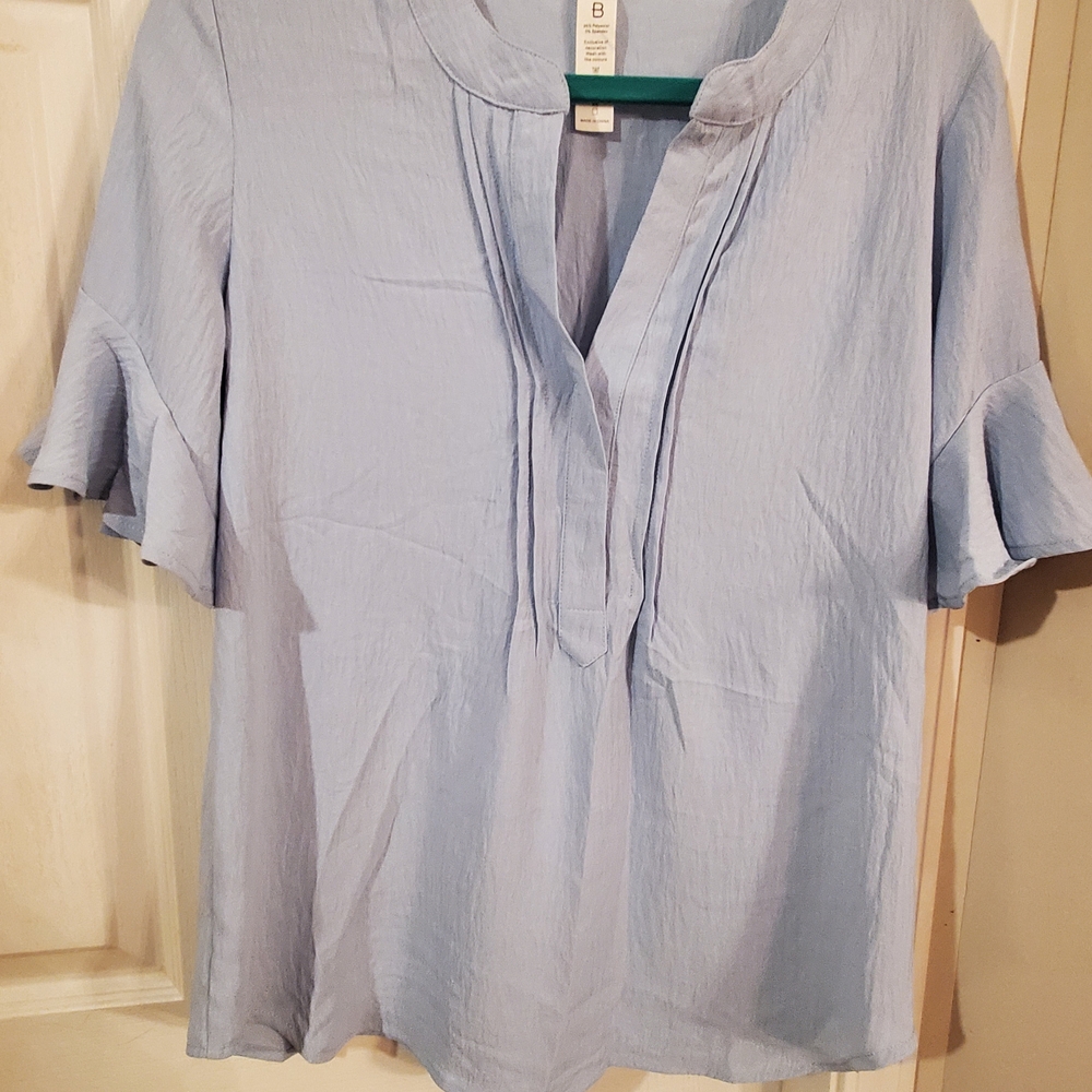 Light Blue Women's Top